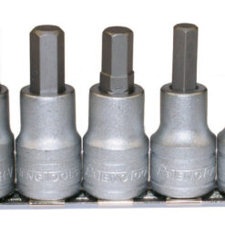 TENGTOOLS HEX Clip Rail Set (1/2" Drive, 10 Piece)
