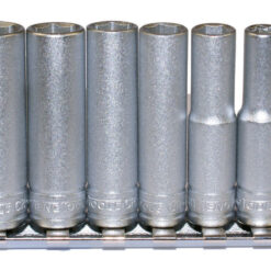 TENGTOOLS Deep Socket Clip Rail (1/4" Drive, 10 Piece)