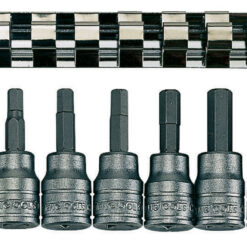 TENGTOOLS HEX Clip Rail (3/8" Drive, 10 Piece)