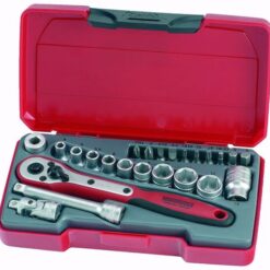 TENGTOOLS Socket Set (1/4" Drive, 24 Piece)