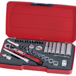 TENGTOOLS Socket Set (1/4" Drive, 36 Piece)