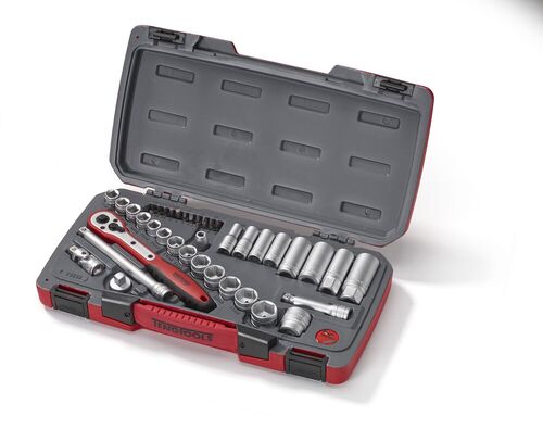 TENGTOOLS Socket Set (3/8" Drive, 39 Piece)