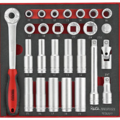 TENGTOOLS Socket Set (1/2" Drive, 27 Piece)