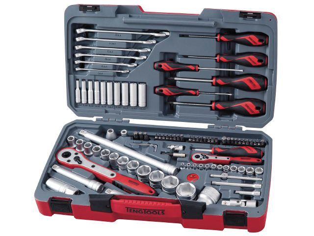 TENGTOOLS Tool Set (1/2" & 1/4" Drive, 95 Piece)