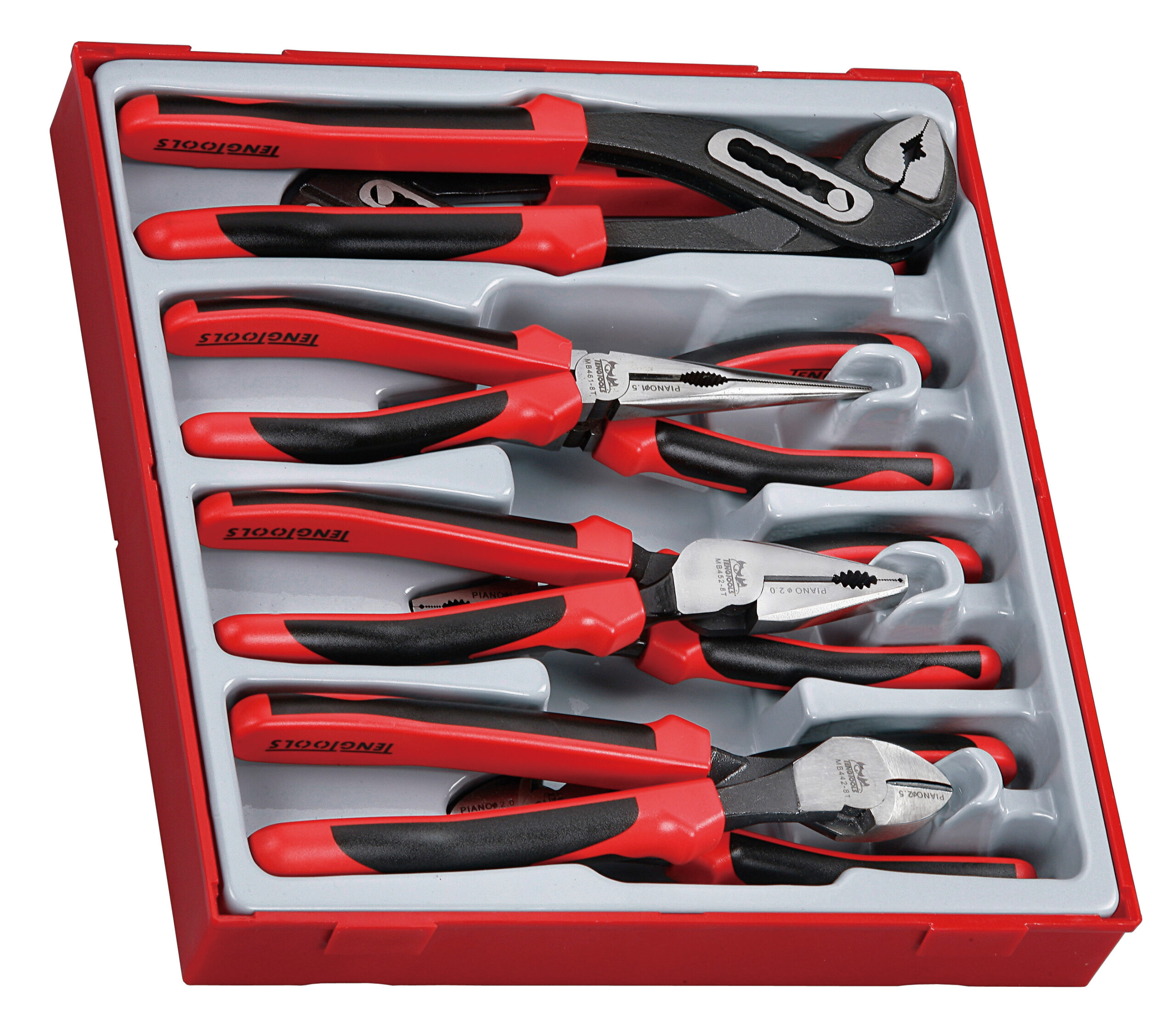 TENGTOOLS Plier Set (8 Piece, TPR)