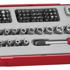 TENGTOOLS T-Handle Quick Chuck Socket & Bits Set (62 Piece)