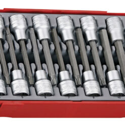 TENGTOOLS Long HEX & TX Socket Set (1/2" Drive)
