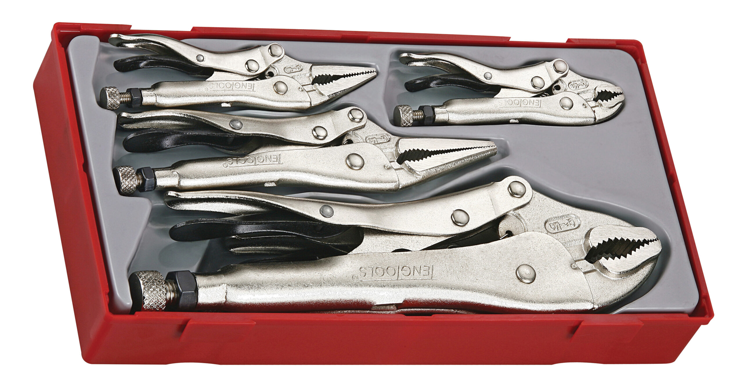 TENGTOOLS Power Grip Pliers Set (5 Piece)