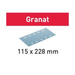 FESTOOL Abrasive Sheet (STF 115X228 P100 RU2/50)