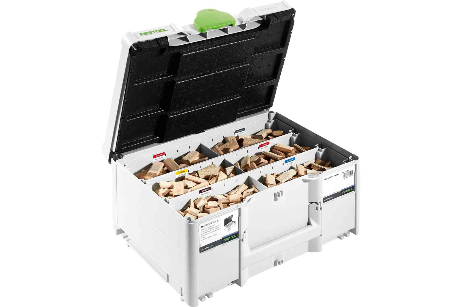 FESTOOL Domino Assortment (DS 4/5/6/8/10 1060 BU)