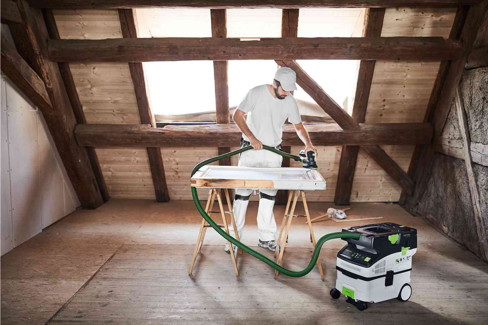 FESTOOL Cordless Mobile Dust Extractor (CTMC MIDI I-Basic) - Image 7