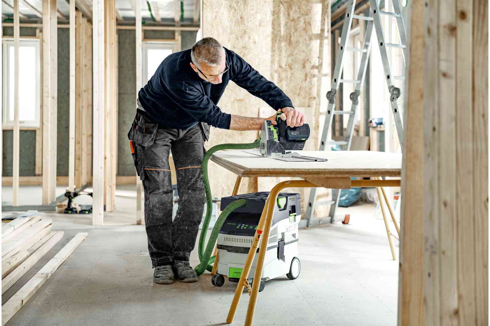 FESTOOL Cordless Mobile Dust Extractor (CTMC MIDI I-Basic) - Image 5