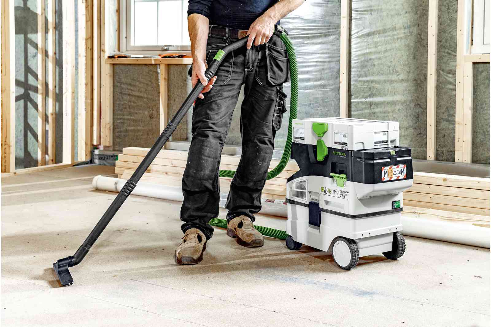 FESTOOL Cordless Mobile Dust Extractor (CTMC MIDI I-Basic) - Image 2