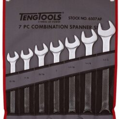 TENGTOOLS Combination Spanner Set (7 Piece, 13/16-1.1/4")