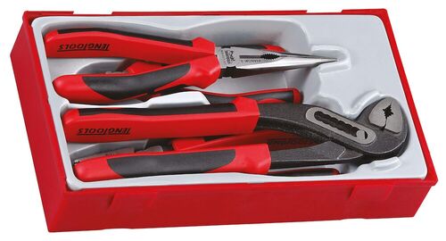 TENGTOOLS Plier Set (4 Piece, TPR)