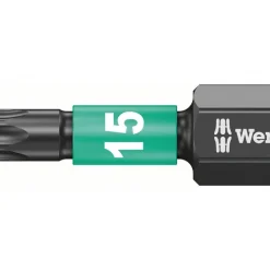 WERA Impaktor Bit (TX15, 25mm, 10 Piece)