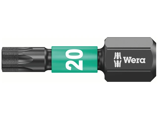 WERA Impaktor Bit (TX20, 25mm, 10 Piece)