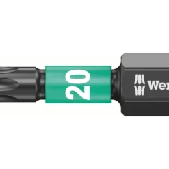 WERA Impaktor Bit (TX20, 25mm, 10 Piece)