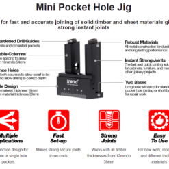 Alternative view of TREND Pocket Hole Jig (Mini)