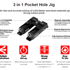 Alternative view of TREND Pocket Hole Jig (3 in 1)