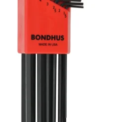 BONDHUS Hex Key Set (9 Piece, Metric, Long)