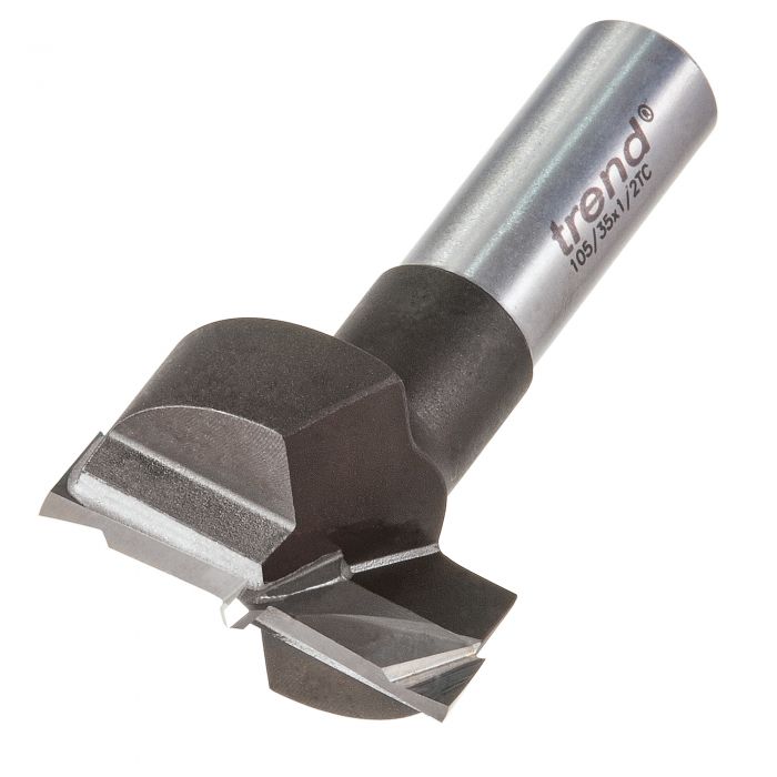 TREND Router Hinge Bit (35mm, 1/2" Shank)