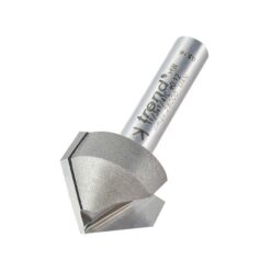 TREND Chamfer V Groove (45°, 19.1x9.2mm, 1/4" Shank)