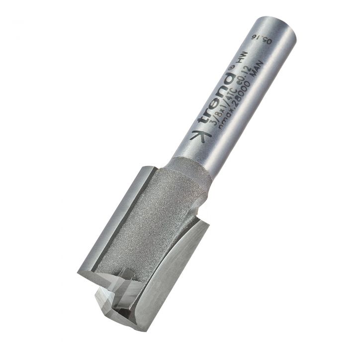TREND Two Flute Cutter (12x19mm, 1/4" Shank)