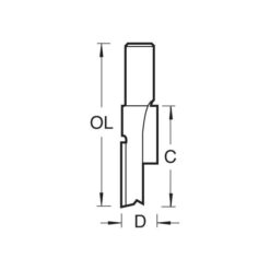 Alternative view of TREND Up-Down Shear (12.7x50mm, 1/2" Shank)