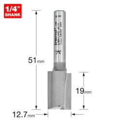 Alternative view of TREND Two Flute Cutter (12.7x19mm, 1/4" Shank)