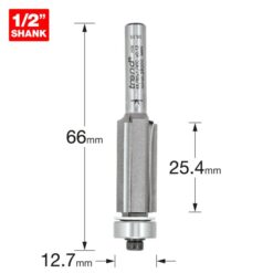 Alternative view of TREND Bearing Guided Triple Flute (12.7x25.4mm, 1/4" Shank)