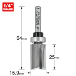 Alternative view of TREND Bearing Guided Profiler (15.9x25mm, 1/4" Shank)