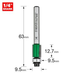 Alternative view of TREND Bearing Guided Trimmer (9.5x12.7mm, 1/4" Shank)