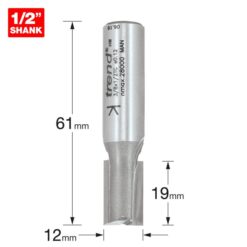Alternative view of TREND Two Flute Cutter (12x19mm, 1/2" Shank)