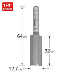 Alternative view of TREND Two Flute Cutter (12.7x32mm, 1/4" Shank)