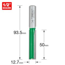 Alternative view of TREND Two Flute Cutter (12.7x50mm, Point, 1/2" Shank)