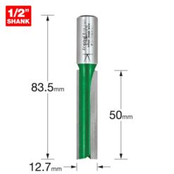 Alternative view of TREND Two Flute Cutter (12.7x50mm, 1/2" Short Shank)