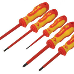 CK Triton XLS VDE Screwdriver Set (5 Piece, SL/PZ)