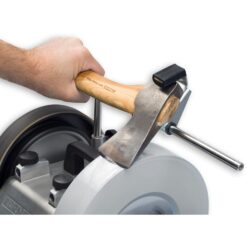 Alternative view of TORMEK Axe Grinding Jig