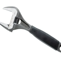 BAHCO Ergo Adjustable Wrench (8"/218mm, Extra Wide Jaw-38mm)