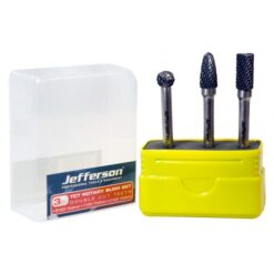 JEFFERSON TCT Rotary Burrs (3 Piece)