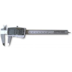JEFFERSON Digital Vernier Caliper (150mm, Plastic/Carbon Fibre)
