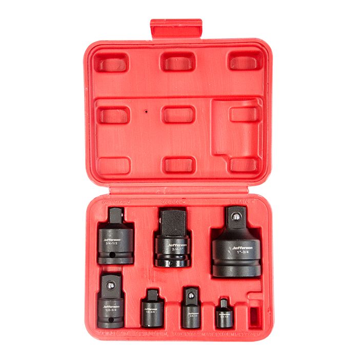 JEFFERSON Impact Adaptor Set (1/2" Drive, 8 Piece)