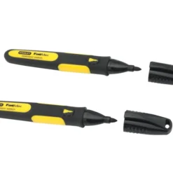 STANLEY FatMax Markers (Fine Tip, Black, 2 Piece)