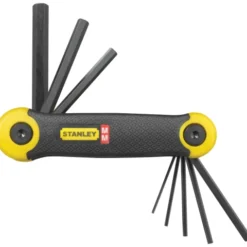 STANLEY Folding Hex Key Set (1.5-8mm, 8 Piece)