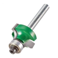 TREND Bearing Guided Round Over (6.3mm, 25.4x12.7mm, 1/4" Shank)