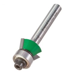 TREND Bearing Guided Bevel Trimmer (65°, 12.7x6.3mm, 1/4" Shank)