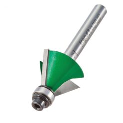 TREND Bearing Guided Bevel (60°x15.9mm, 25.4x12.7mm, 1/4" Shank)