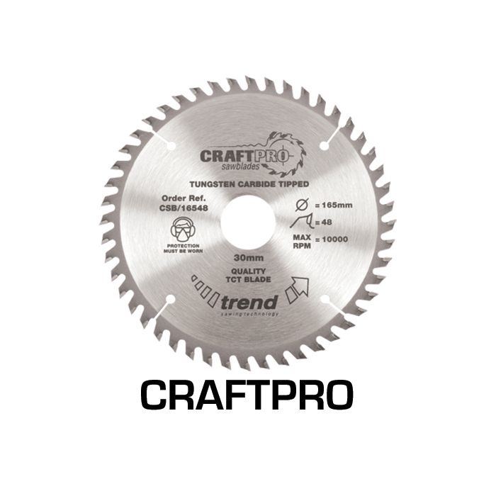 TREND CRAFTPRO Saw Blade (190x16mm, 40T)