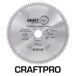 TREND CRAFTPRO Saw Blade (184x16mm, 58T, TC)